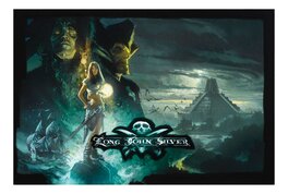 Long John Silver: Illustration-certificat pour coffret intégrale Bruno Graff