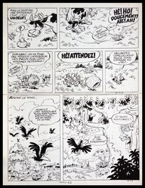 Planche originale - 1965 - Sibylline & la betterave