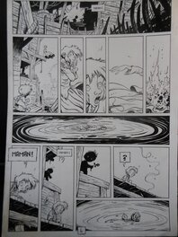 Xavier Fourquemin - La légende du Changeling t2 pl.4 - Planche originale