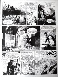 Hermann - Les Tours de Bois-Maury – Tome# 5 - Alda - Planche originale