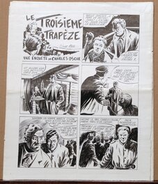 Le troisième Trapèze - charles oscar acrobatique !! février 1952