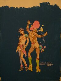 Jack Manini - Filles de Soleil T01 P27 - Original Illustration