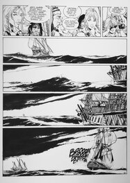 Franck Bonnet - Les Pirates de Barataria - Planche originale