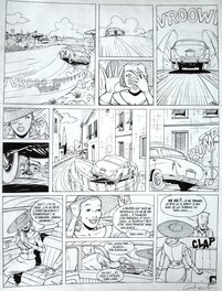 Michel Constant - Mauro Caldi – Tome#1 – Mille Miglia - Planche originale