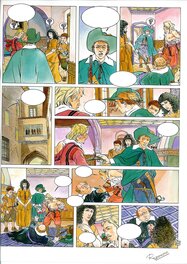 Daniel Redondo - La MARQUE DE LA SORCIÈRE. L'ANGE DÉCHU. 1990 - Comic Strip