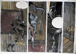 Guillaume Sorel - L'ile des Morts - Planche originale