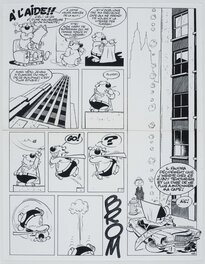 Dupa - Cubitus - gag n°161 - Planche originale