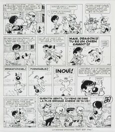 Greg - Quentin Gentil - Du rififi pour le président - pl.62 - Planche originale