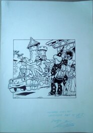 Marc Verhaegen - Suske en Wiske 277 De verdwenen verteller - Couverture originale