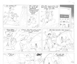 François Craenhals - Les 4 As et le Chateau Mélfique - planche 28 - Comic Strip
