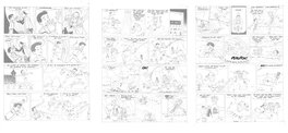 Triptyque de Le Chateau Maléfique - planches 27 à 29 Triptyque de Le Chateau Maléfique - planches 27 à 29