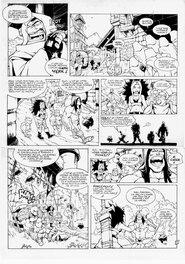 Pierre Loyvet - Page Originale Kran tome 10 - Comic Strip