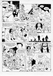 Pierre Loyvet - Page Originale Kran tome 10 - Planche originale