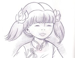 Dédicace pour Yoko Tsuno.