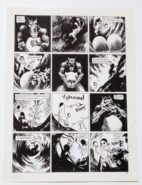 Hugues Micol - Planche 37 du tome 2 - Plus fort que le petit Jésus !! Chiquito la muerte ... - Comic Strip