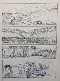 Planche originale encre de Chine Planche originale encre de Chine
