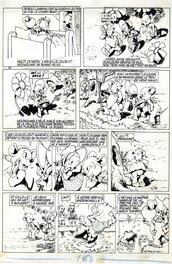 Edmond-François Calvo - Calvo - Cricri en vacances - Planche originale