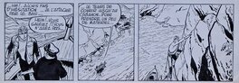 Détail deuxième strip planche 4A. Détail deuxième strip planche 4A.