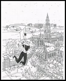 Henk Kuijpers - Franka 18 : Kidnap (Back Cover) - Comic Strip