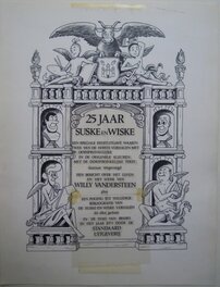 25 jaar Suske en Wiske - titelpagina