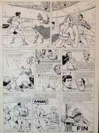 Comic Strip - La dernière sortie des gladiateurs - Histoire complète