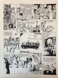 Franz - Captain Tom - Et que ça saute ! - Planche originale