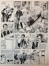 Planche originale - Captain Tom - Et que ça saute !