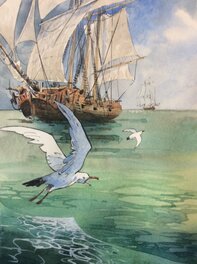 Bateaux et mouettes Bateaux et mouettes