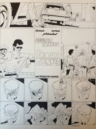 Renaud - Jessica Blandy - Planche originale