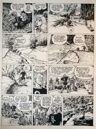 Franz - Brougue - Grimpeur - Planche originale