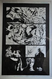 Ed Benes - Batman et Robin - Planche originale