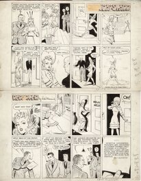 Dale Messick - Brenda Star Sunday by Dale Messick - Planche originale