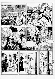 Jordi Bernet - Torpedo page by Jordi Bernet - Illustration originale