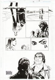 100 Bullets #94 page by Eduardo Risso