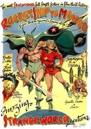 Al Severin - Flash Gordon commission by Al Severin - Original Illustration