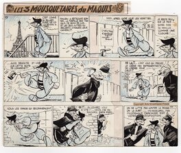 Marijac - Les 3 mousquetaires du maquis - Comic Strip