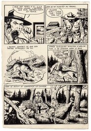 unknown - Rial le Loup, dessinateur inconnu, publié dans Hardy 48. - Comic Strip