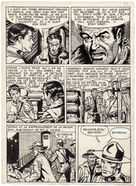 unknown - Rial le Loup, dessinateur inconnu, publié dans Hardy 48. - Planche originale