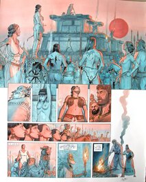 François Miville-Deschênes - Reconquêtes – Tome #2 – Le piège hittite - Planche originale