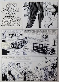 Gianni Pinaglia - Una serata non proprio negativa - Attualita' Nera extra n°4 (Elvifrance) - Comic Strip