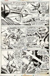 Bob Brown - Daredevil #133 - Planche originale