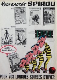 Publicité en page intérieur du journal Spirou en novembre 1964 annonçant le recueil n°92