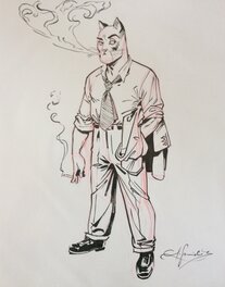 Juanjo Guarnido - Blacksad - Original Illustration