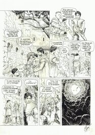 Philippe Delaby - L'étoile Polaire - planche 17 tome 4 Les mensonges d'Aliénor - Planche originale