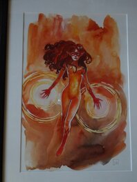 Stephanie Hans - Firestar - Illustration originale