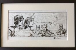 Jean-Claude Mézières - Valerian et Laureline - Original art