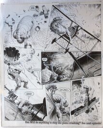 Planche originale - La grande Guerre de Charlie