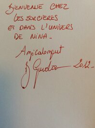 Signature de la scénariste