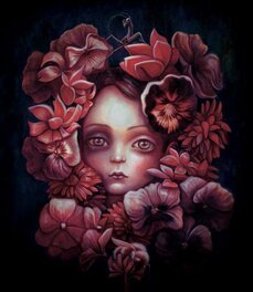 Benjamin Lacombe - Memories - couverture - Couverture originale