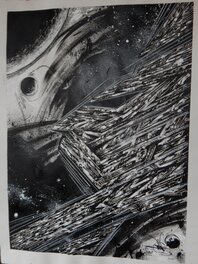 Philippe Druillet - Cosmos 30 - Original Illustration